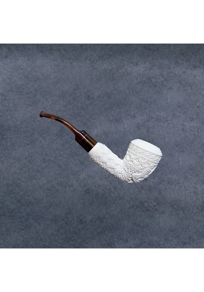 Yunar Zanera 9mm. Filtreli Akrilik Saplı Lületaşı Pipo 12011m