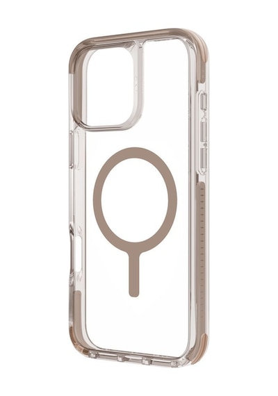 Apple Uyumlu iPhone 16 Pro Kılıf Combat Serisi Üç Katmanlı Magsafe Özellikli Magclick Koruyucu Kılıf Gold