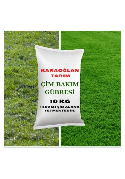 Karışımlı Çim Bakım Gübresi Çim Gelişim Gübresi Çim Coşturan 10 K