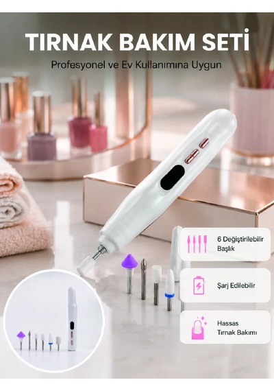 6 Farklı Başlık İle Çok Yönlü Tırnak Bakımı Mh-hs9786-4571