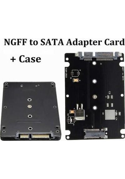 M.2 Ngff Sata Kutu M2 Ngff Ssd Sata Çevirici Nvme Ssdlere Olmaz