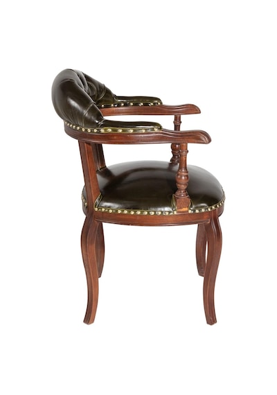 Majesta Classic Ahşap Sandalye Ceviz - Sİyah