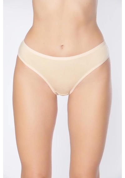 12 Adet Tutku Elit Bayan Bambu Bikini Külot Karışık Renk 2711 Çok Renkli