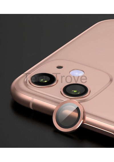 Apple İphone 12 Kamera Lens Koruyucu Parmak İzi Bırakmayan A+ Kalite Pembe