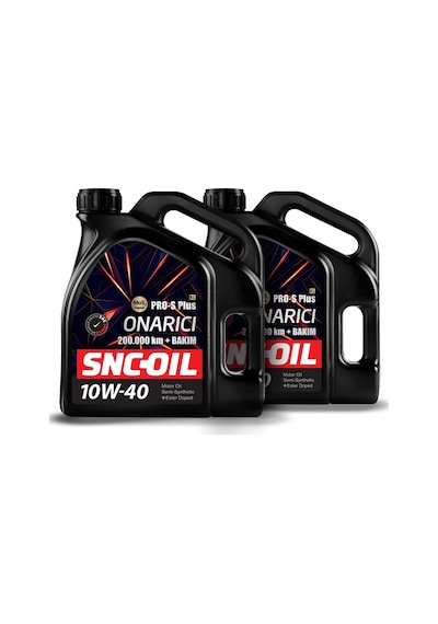 Snc Oil Icon Group 200.000 + Bakım Pro-S Plus XL Onarıcı 10W-40 Motor Yağı 2 X 4 L