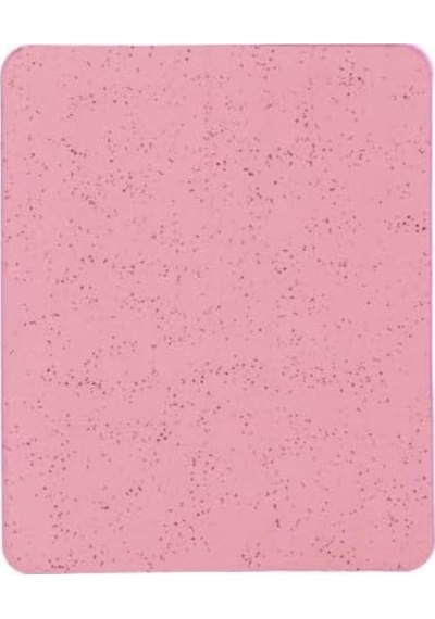 Kum Desen Tip Kaymaz Taban Optik Bilgisayar Notebook Mouse Pad Maus Pad 17,5x21,5cm Pembe