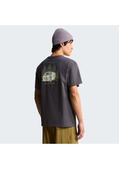 The North Face M Van Lıfe Relaxed Short Sleeve Tee-grap Erkek Tişört Nf0a8gqnrhı1 Gri