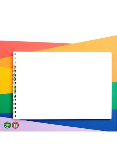 Miart Sanatsal Blok Defter 180 Gr 25x35 Cm 20 Yp + 5 Yp Fon Kartonu