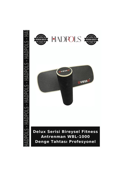 Delux Serisi Bireysel Fitness Antrenman Wbl-1000 Denge Tahtası Profesyonel