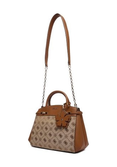 Guess Melinda Logo Kadın El Ve Çapraz Askılı Çanta Hwjp9902060 Kahve
