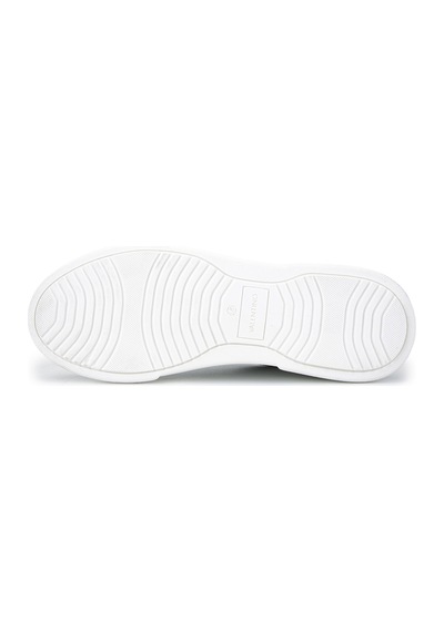 Mario Valentino Erkek Hakiki Deri Beyaz Sneakers & Spor Ayakkabı 1040 92s3913 Erk Ayk Y26 Bıanco/marrone