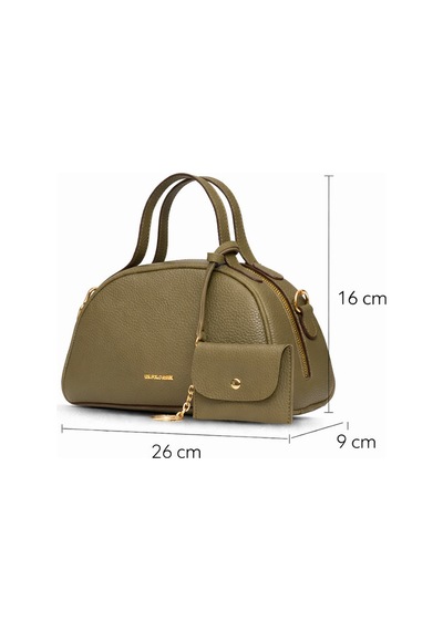 Us Polo Assn Us25547 Haki Uspolo Assn Çapraz Ve El Saplı Kadın Çanta