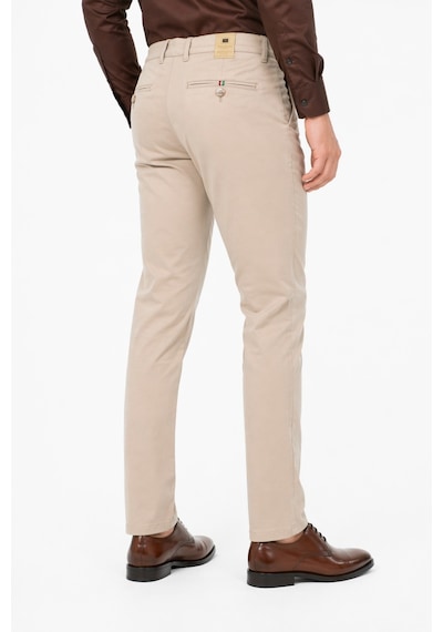 Amaro Erkek Silim Fit Kanvas Pantolon Kalıp Yazlık Bgl-st05394 Bej