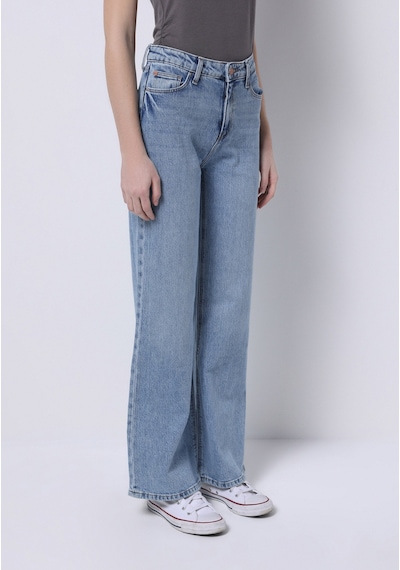 Colin's Colins Regular Fit Yüksel Bel Geniş Paça Kadın İndigo Jean Pantolon Cl1075025 Q1.v1 Dn44318 Denim Colin's Colins Regular Fit Yüksel Bel Geniş Paça Kadın İndigo Jean Pantolon Cl1075025 Q1.v1 Dn44318 Denim