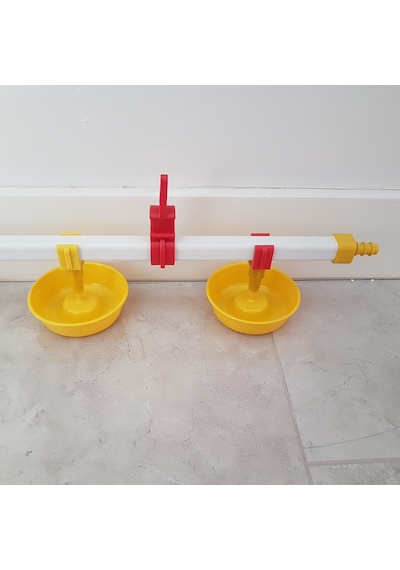 Hindi Ördek Kaz Nipel Suluk Geniş Yaylı Çanak 40 Cm