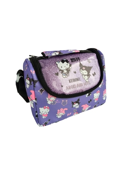 Orjinal Lisanslı Hello Kitty Friends Kuromi Termal Beslenme Çantası Mor 3261 Mor
