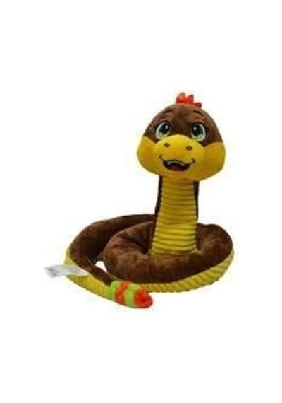 62315 Peluş 35cm Sevimli Yılan - Stokta Olan Renk Gönderilir Çok Renkli