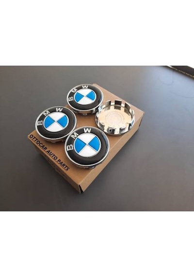 Bmw Jant Göbeği - 6 Serisi E63 F06 F12 F13-4 Adet-Made İn Germany