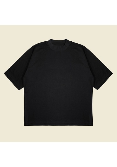 Startmore Honda Suki Baskılı Oversize Unisex Pamuklu Nefes Alan Kalın Kumaşlı Siyah