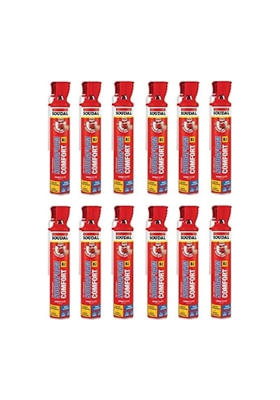 Tr Comfort Tabancalı Köpük 750ml, Sızdırmazlık Ve Boşluk Doldurma, 5 Adet Diğer
