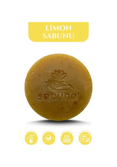 Sabunal Limon Sabunu 3 Adet - C Vitaminli Sebum Dengeleyici Cilt Sabunu