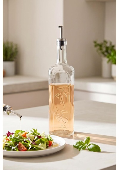 Paşabahçe Paşabahçe Homemade Metal Tıpalı Yağlık & Sirkelik, Şeffaf, 1 Litre Diğer
