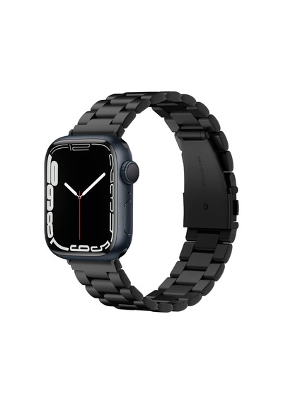 Spigen Watch 42/41mm Seri 11/10/9/8/7 İle Uyumlu Kordon Band Modern Fit Klasik Saat Tipi Çelik Siyah Kayış - Amp04803 Spigen Tr Garantili Sku: Zeus8690010102959