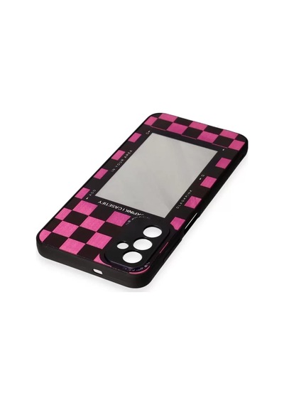 Newface Samsung Galaxy M23 Kılıf Mirror Desenli Kapak - Mirror - 8 Pembe