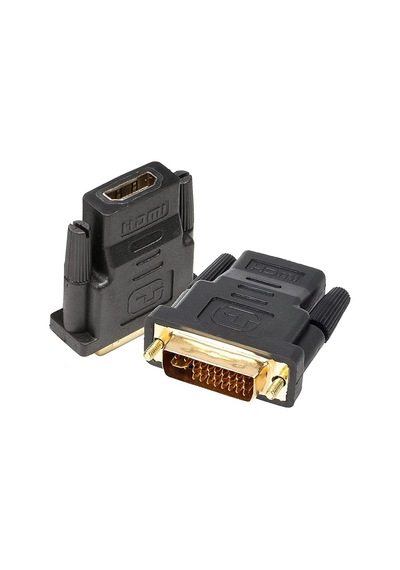 HDMI Dişi to DVI-I (24+5) Erkek Dönüştürücü Adaptör