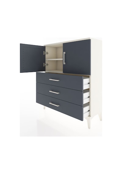 Arges Şifonyer 2 Raflı 3 Çekmeceli 2 Kapaklı 88x30x106 Aytaşı... Aytaşı