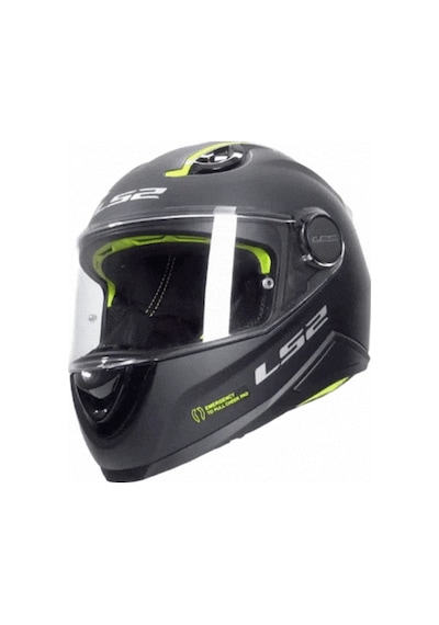 Ls2 Kid Kapalı Çocuk Mat Siyah Motosiklet Kaskı