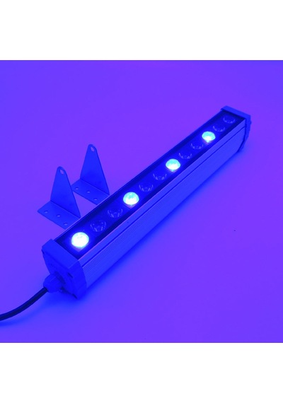 Rgb Led Aydınlatma Wall Washer Duvar Boyama 35 Cm 12w Kumandalı
