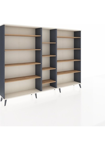 Arges Dolap 11 Raflı 220x30x163 Antrasit-aytaşı/çam Aytası/atlas Çam - Antrasıt Arges Dolap 11 Raflı 220x30x163 Antrasit-aytaşı/çam Aytası/atlas Çam - Antrasıt