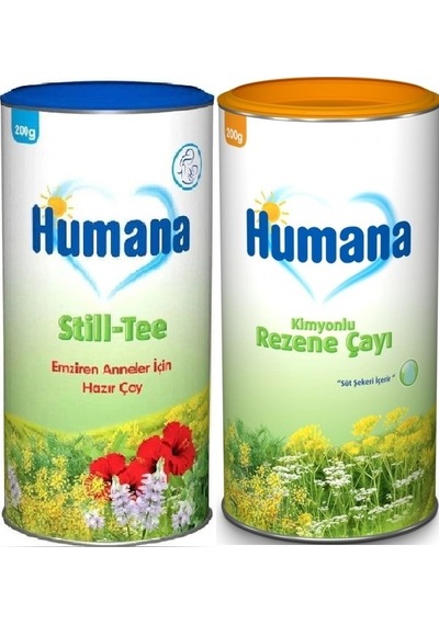 Humana Still Tee 200 Gr Emziren - Kimyonlu Rezene Bitki Çayı 200 Gr