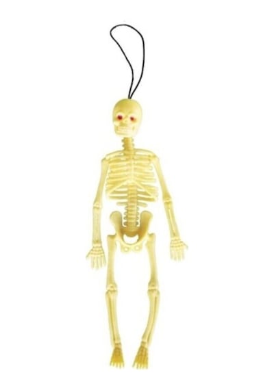 Plastik Insan Iskelet Modeli Silikon İskelet Deney - 20 Cm