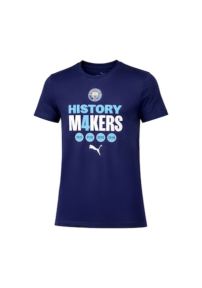 Puma Manchester Cıty Unısex Çocuk T-shırt 701234830-001 Lacivert