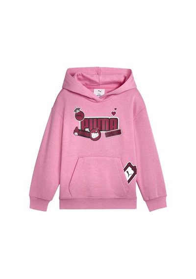 Puma Puma X Hk&fr Graphic Kız Çocuk Pembe Sweatshirt 8549 Pembe