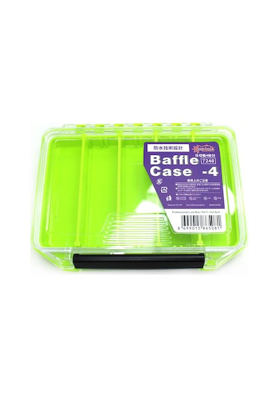 Captain 7240 Profesyonel Contalı Sahte Balık Ve Jig Kutusu 15x11x3cm