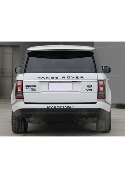 Range Rover Sport Hse Bagaj Yazısı Siyah Renk Range Rover Sport Hse Trunk Emblem Black Color Sporthsesiyah1