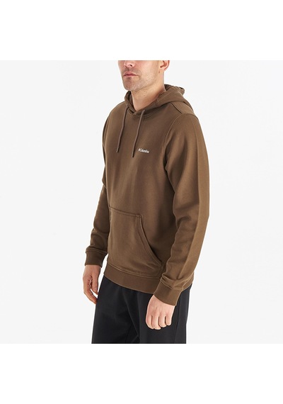 Columbia Csc Basic Sm Logo Erkek Kapüşonlu Sweatshirt-6068 Zeytin Yeşili