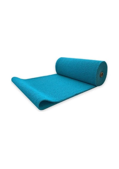 Berika Pls Sk006465 Turkuaz Kıvırcık Paspas 100 Cm 14 Mm 1 Metre Turkuaz