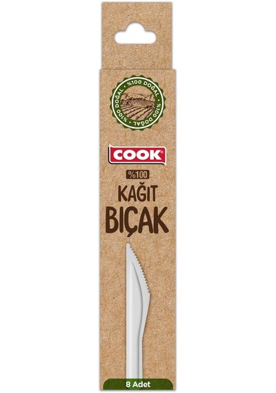 Kağıt Bıçak, 8 Adet, Tek Kullanımlık