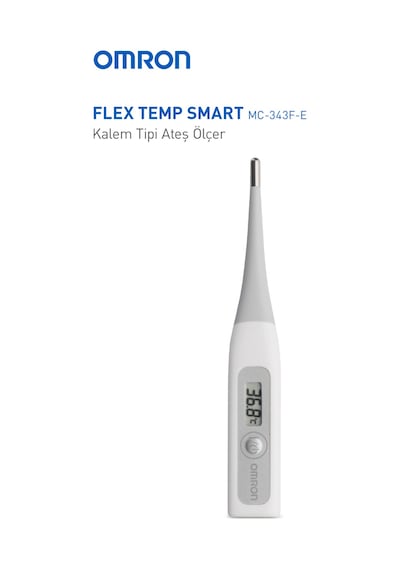 Omron OMRON Flex Temp Smart, Suya Dayanıklı Beden Tipi Ateş Ölçer