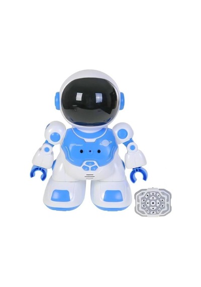 Pasifik Toys Uzaktan Kumandalı Akıllı Astronot Robot Işıklı Sesli Mavi Db05 Mavi
