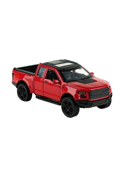 Die Cast Metal Sesli Ve Işıklı Çek Bırak Kırmızı Pikap