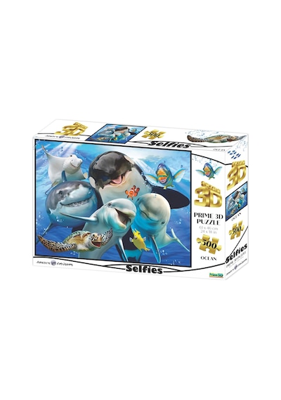 Prime 3d - Okyanus Selfie 500 Parça Yetişkin Puzzle 10059