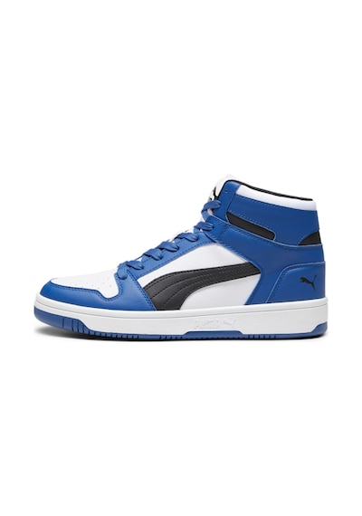 Puma Rebound Layup Ayakkabı 369573 36 Beyaz - Mavi