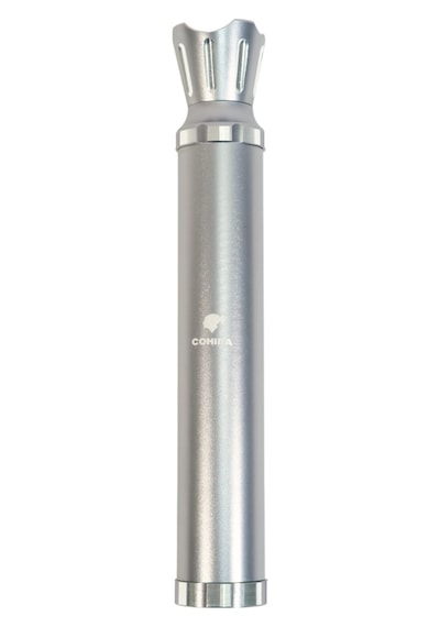 Cohiba Sehpalı Gümüş Tekli Puro Tüpü