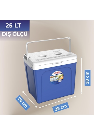 25 Lt Buzluk Termos 1022 Cooler Box Mavi