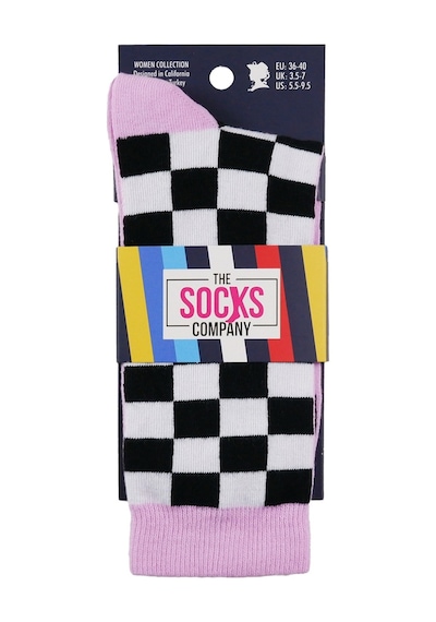 The Socks Company Desenli Kadın Soket Çorap 266k Çok Renkli